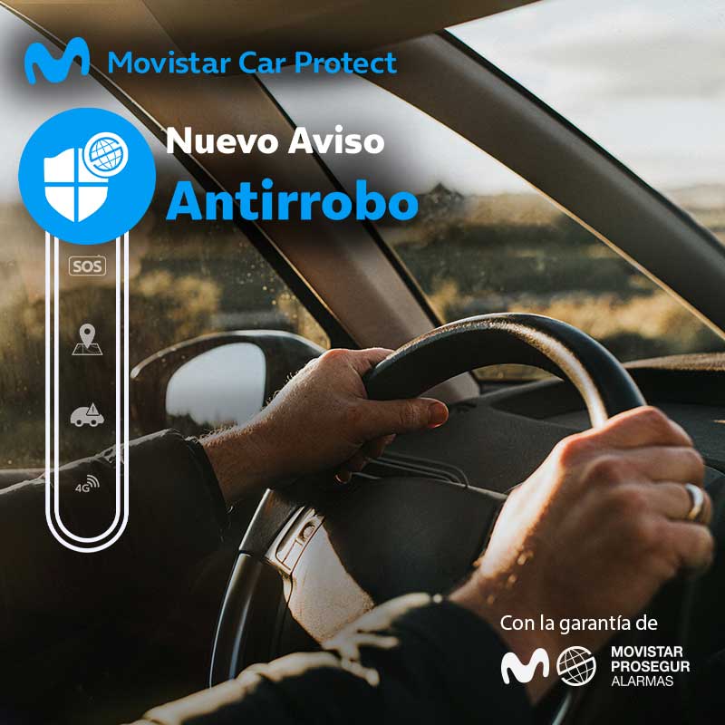 Movistar Car Protecto con Movistar Prosegur Alarmas