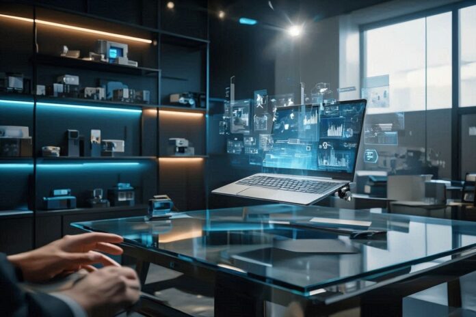 Tecnología avanzada en un entorno moderno